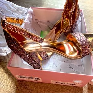 Glitter/sequence heels